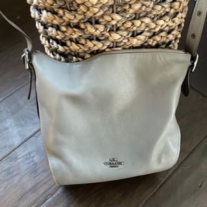 Grey Coach Purse- Ellie File Bag